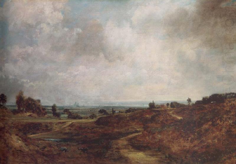 John Constable Hampstead Heath with London in the distance china oil painting image